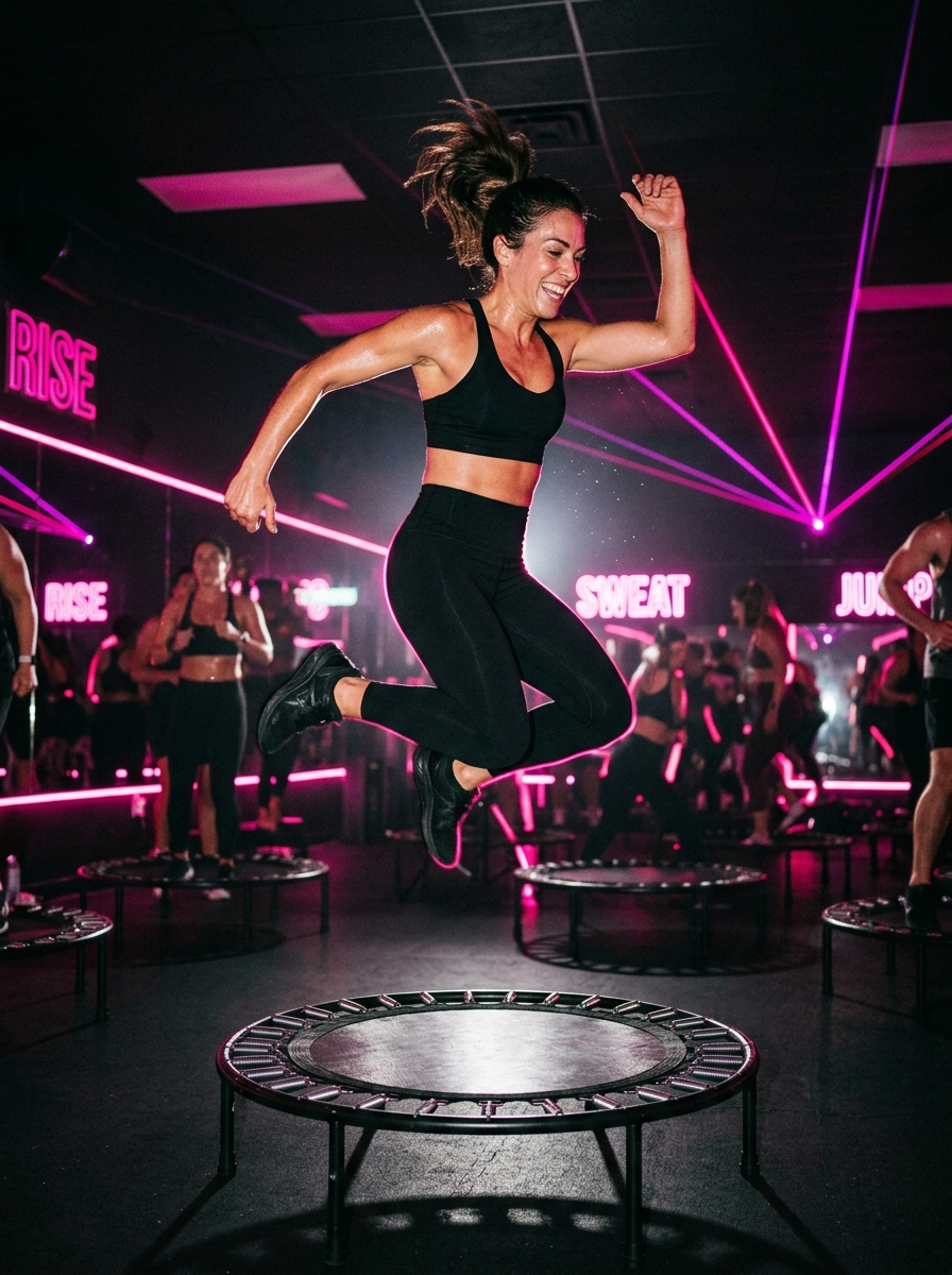 JumpHaus Signature rebound class at JumpHaus Fitness